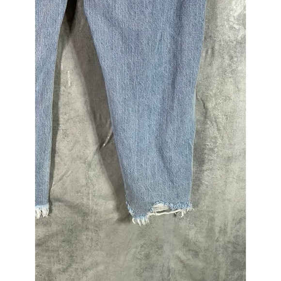 And Now This Women's Pryer Distressed Raw-Hem Denim Jeans SZ 31 - Picture 8 of 12